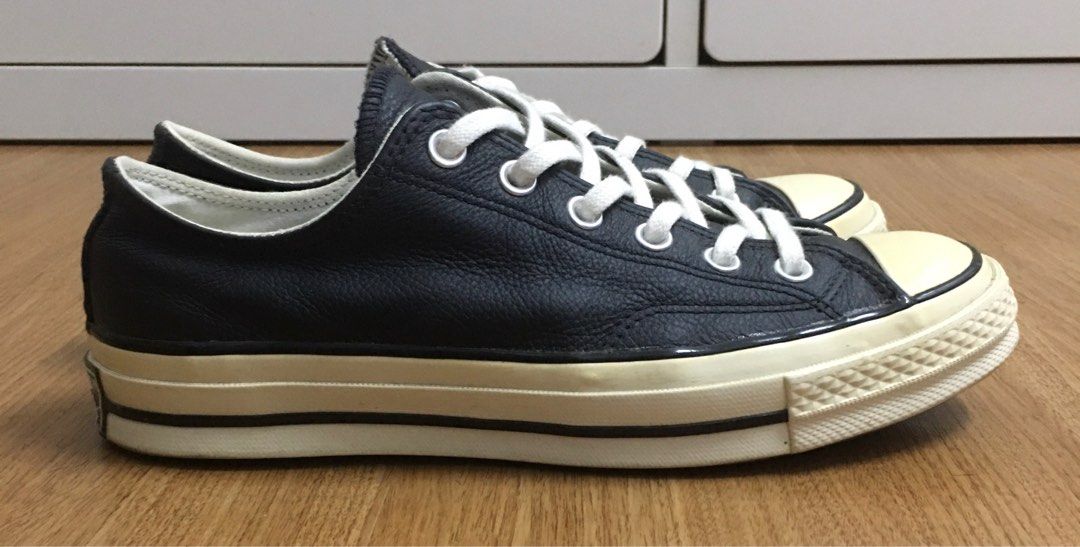Chuck 70 ox outlet leather sneakers