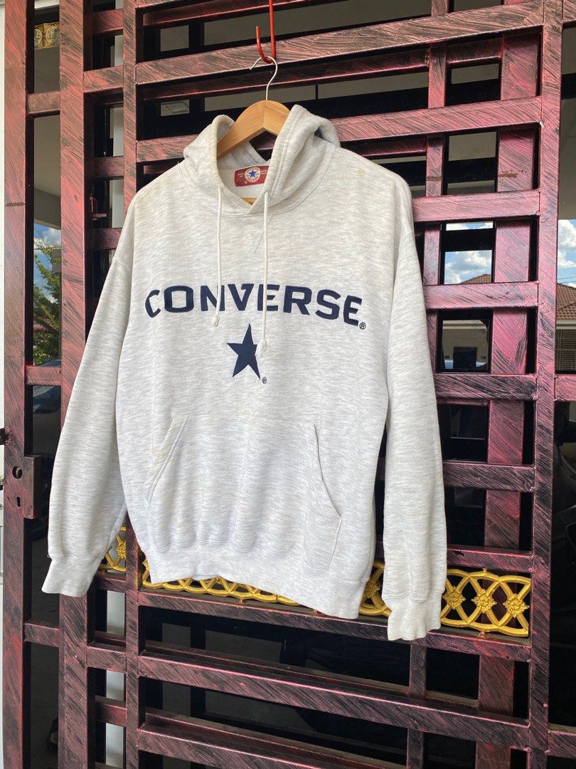 Sweater hoodie converse sale