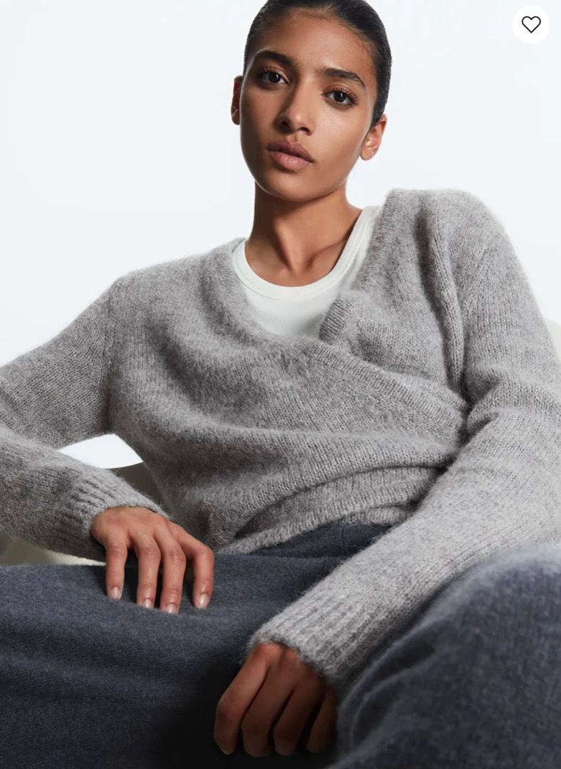 Cos wrap cardigan sales