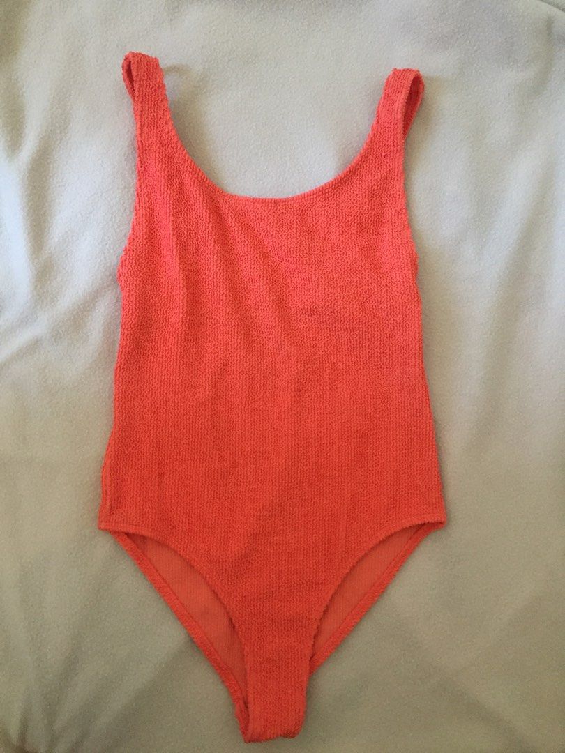 Cotton On Bodysuit (Category: Bikinis & Swimsuits) located in Makati City. Submitted by manic.pixie.wardrobe (Listing ID 1220164467, Image 1). Description: Crinkled fabric No pads Super sexy Can be worn as a bodysuit or as a swimsuit .