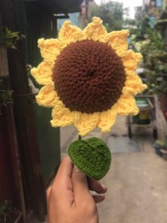 Crochet Sunflower Handmade
