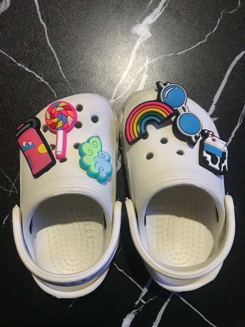infant baby girl crocs