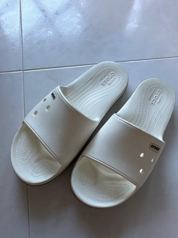 White sliders best sale