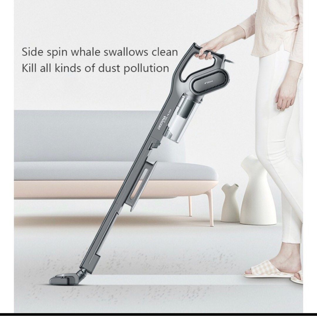 Deerma DX700 2-in-1 Vertical Hand-held Vacuum Cleaner With Large ...