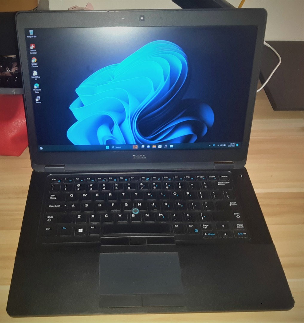 Dell Latitude 5480 - 14" I5 6ème Gen - 8Go RAM - 480Go SSD - Windows 10 Pro