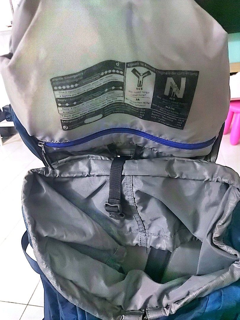 Deuter aircontact 65 10 midnight ocean sales