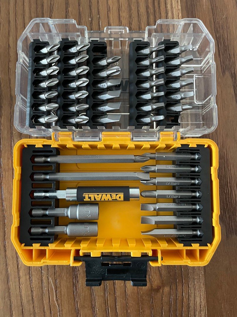 Dewalt 45 piece deals bit set