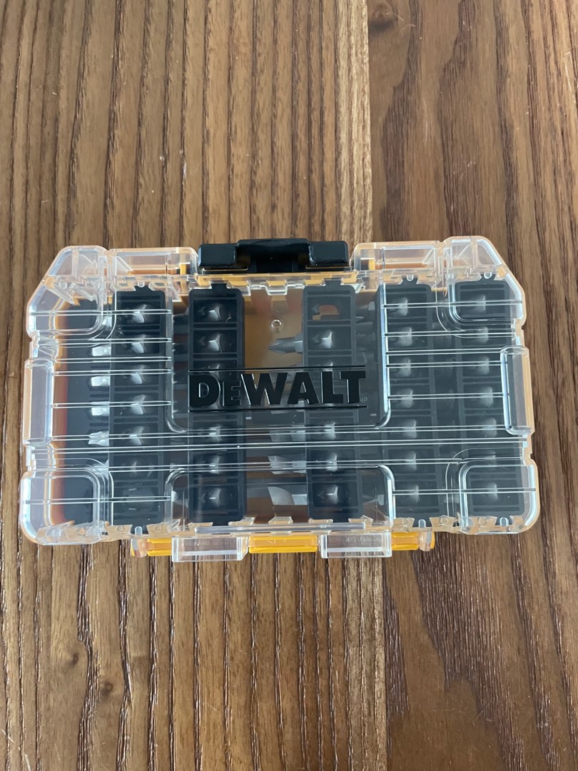 DEWALT Screwdriver Bit Set with Tough Case Grey/Silver, 45Piece