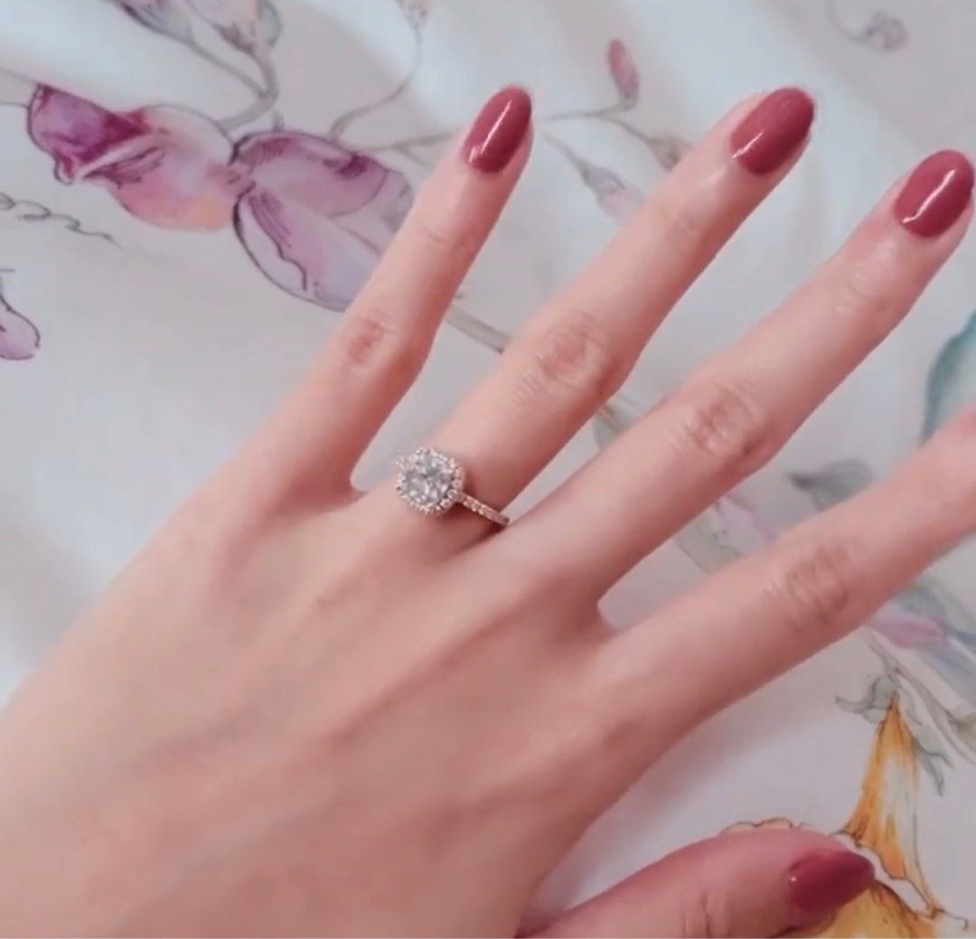 Protection Diamond Rings Diamond Ring, Women's Fashion, Jewelry & Organisers, Rings on Carousell