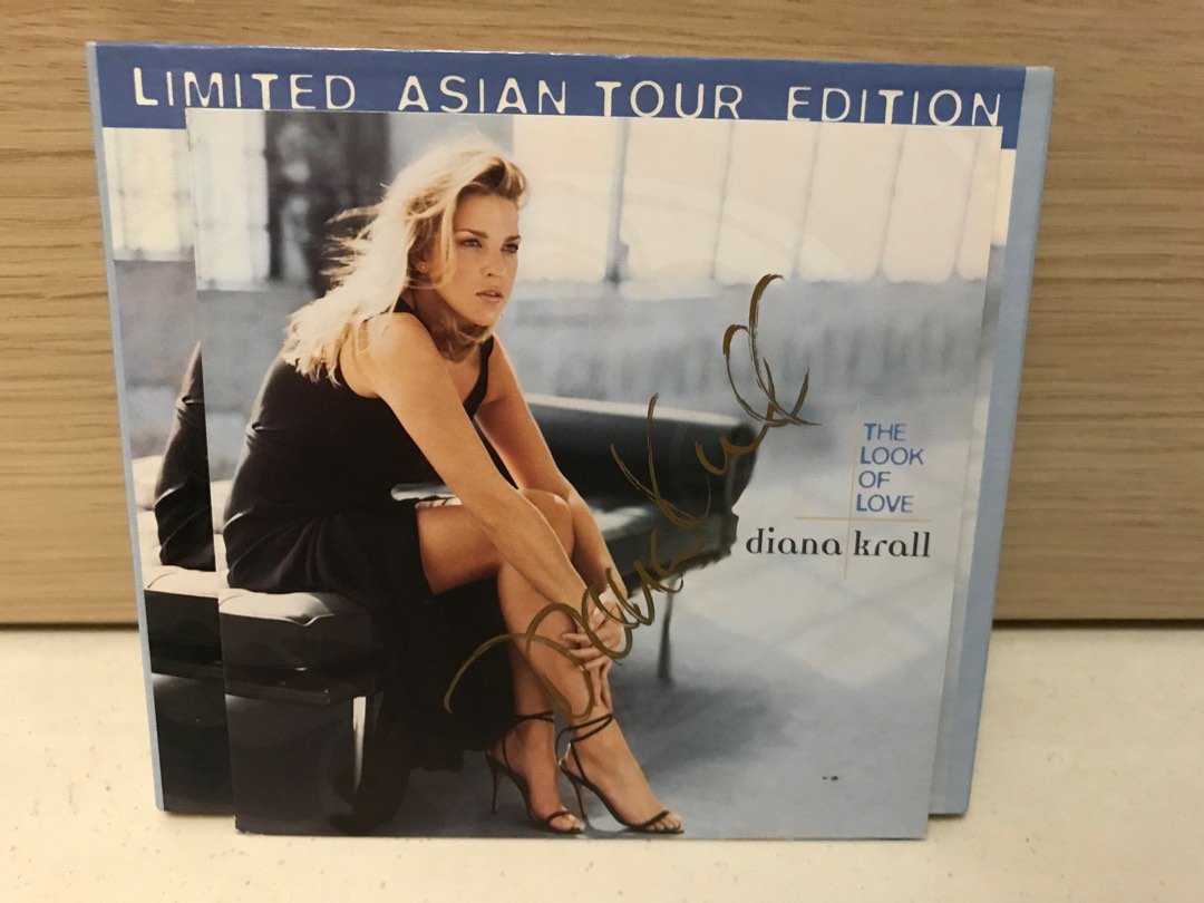Diana Krall autograph CD, Hobbies & Toys, Music & Media, CDs & DVDs on