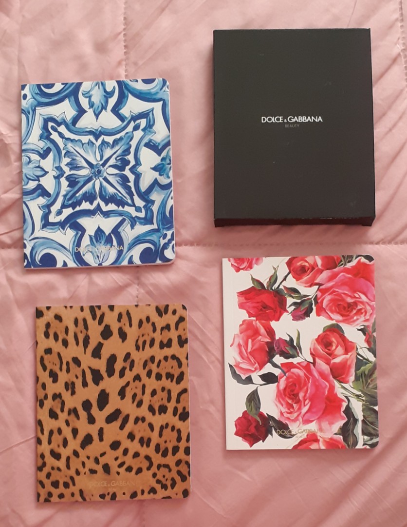 Dolce & Gabbana Notebook Set, Hobbies & Toys, Stationary & Craft, Other  Stationery & Craft on Carousell