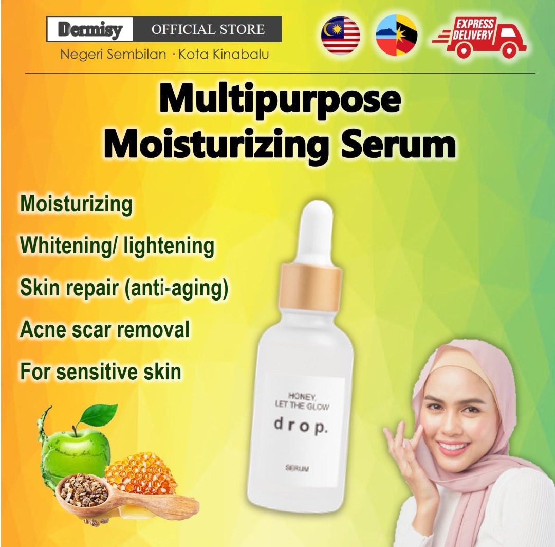 Drop Serum Moisturizing Whitening AntiAcne Sensitive Skin 100 Natural