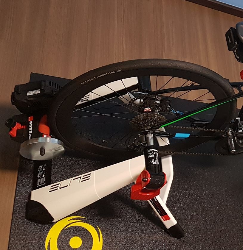 Elite rampa 2025 ant+ turbo trainer