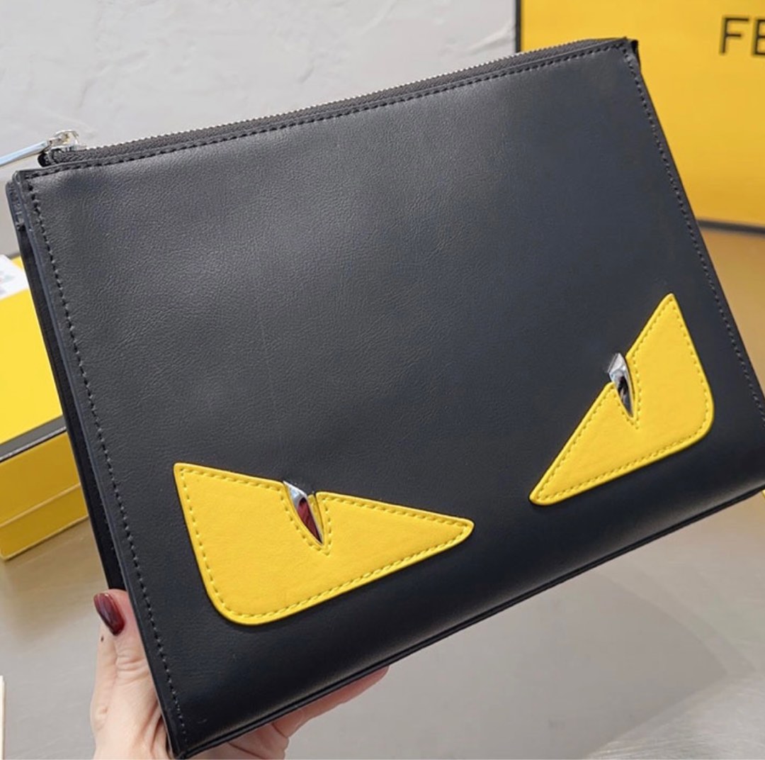 Fendi eye clutch on sale