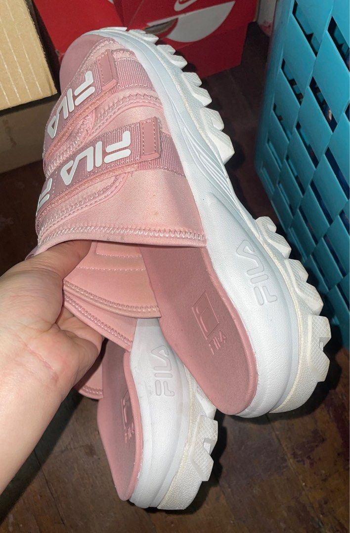 Fila outdoor slide sandals on sale