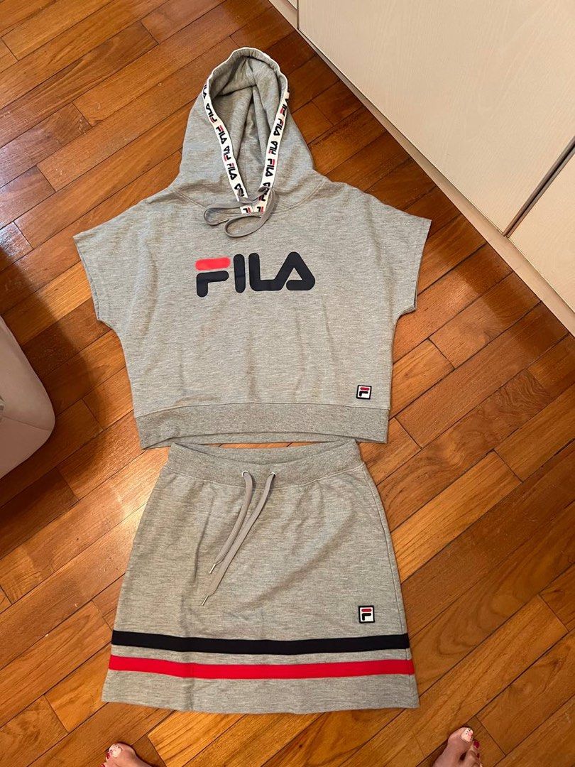 Fila two piece short set clearance
