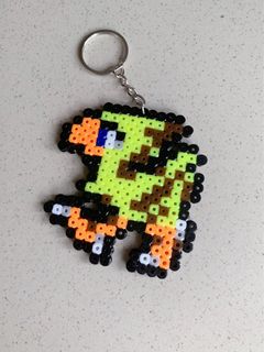 Christmas Kirby-pixel Perler Beads Art, Can Be Fridge Magnet, Keychain,  Phone Charm and Badge 