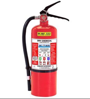 Fire Extinguisher (Red Dry Chemical)