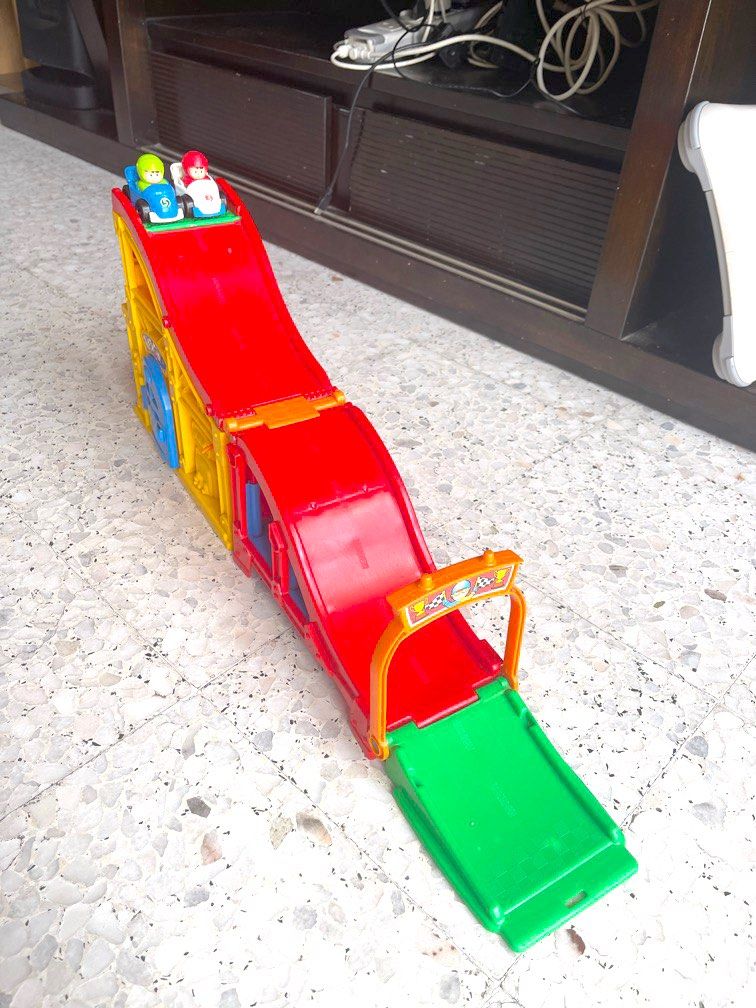 Fisher price race car set 2025