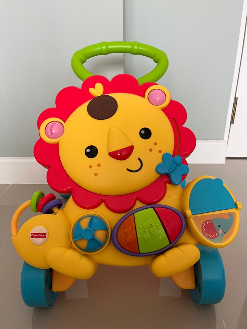 FisherPrice Musical Lion Walker, Babies & Kids, Infant Playtime on