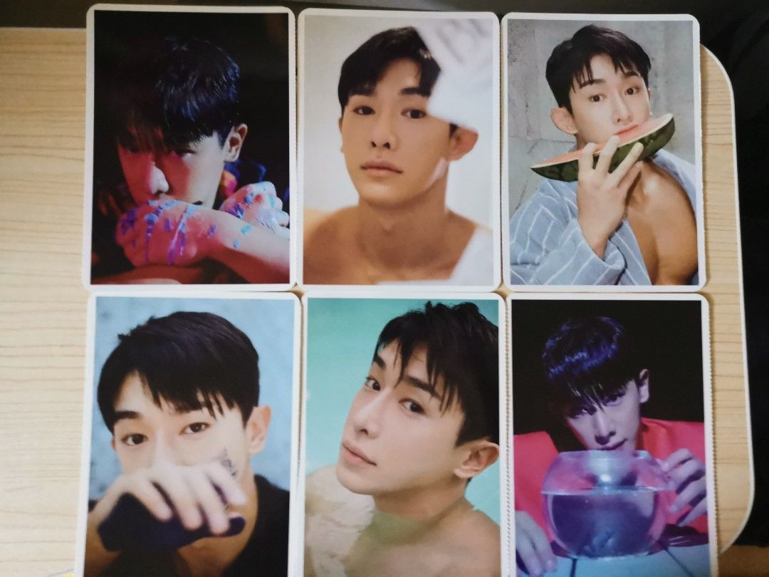 FREE CLAIM WONHO BLUE LETTER POB Hobbies Toys Collectibles 