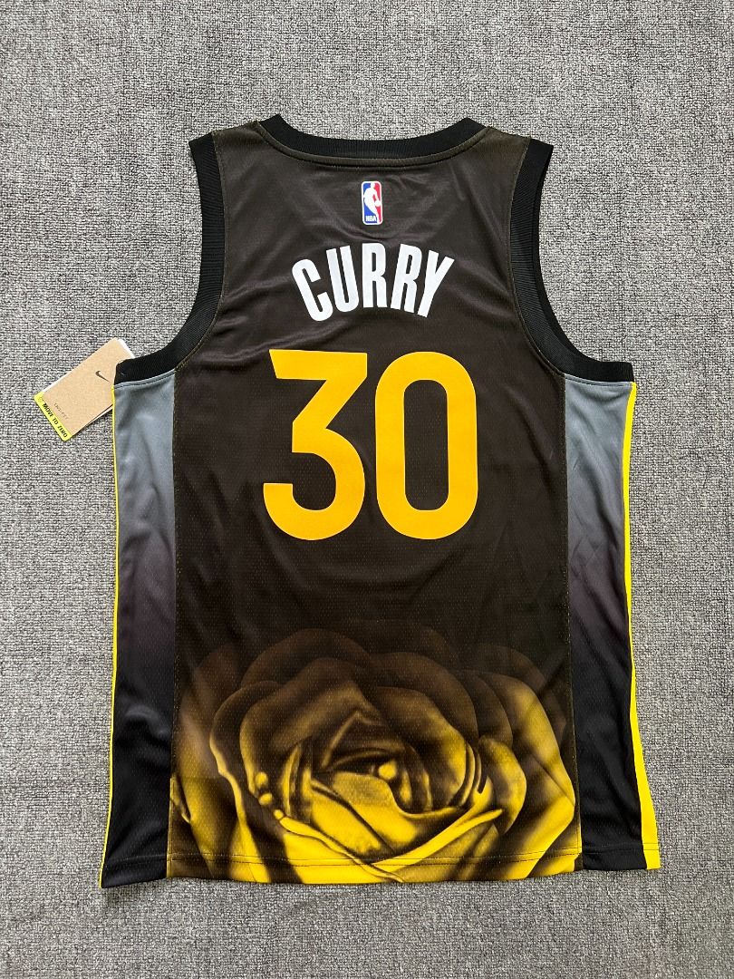 NEW NBA ALLSTAR GREY STEPHEN CURRY JERSEYFREE CUSTOMIZE NAME AND