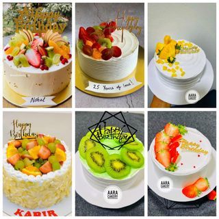 Fruit cake/ fresh fruit cakes/ whipped cream cakes