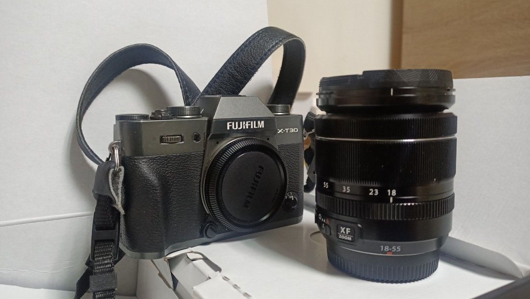 Fujifilm 富士xt30一代+XF 18-55mm, 相機攝影, 相機在旋轉拍賣