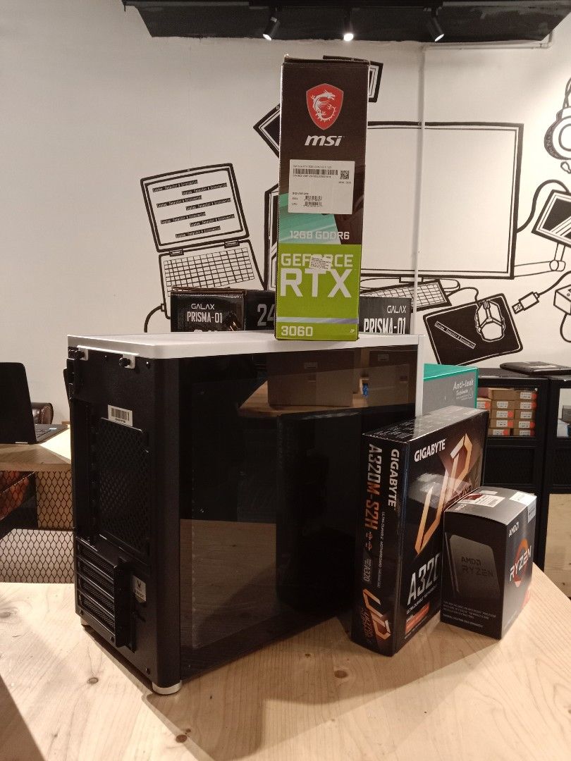 FULL SET PC GAMING UNDER 2K ( CUSTOM, Computers & Tech, Desktops on