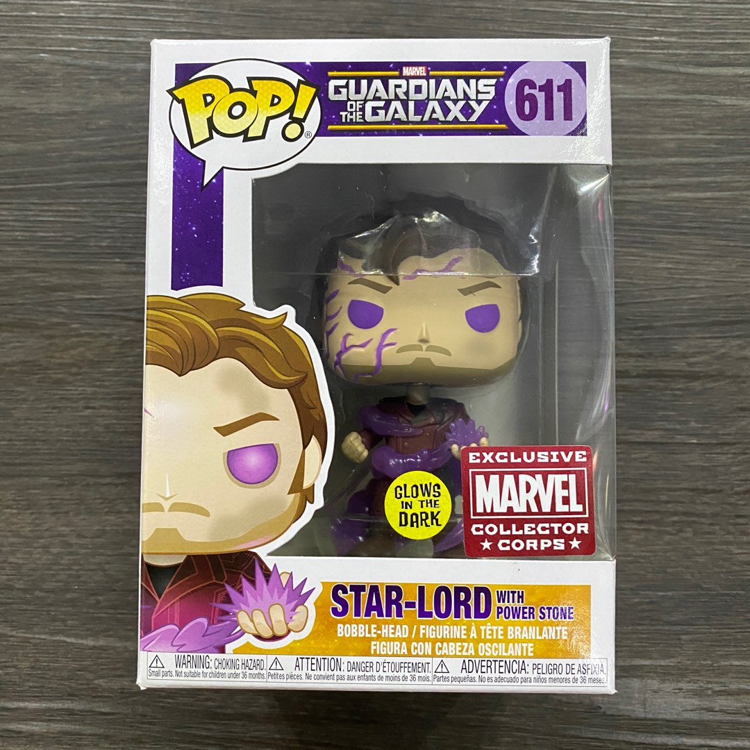 Funko Pop 611 Marvel Guardians of the Galaxy StarLord with Power