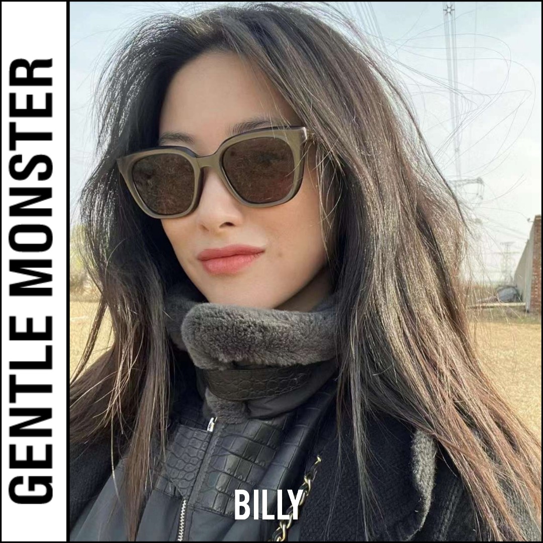 ブラックカラーのレンズGentle Monster BOLD Billy 01