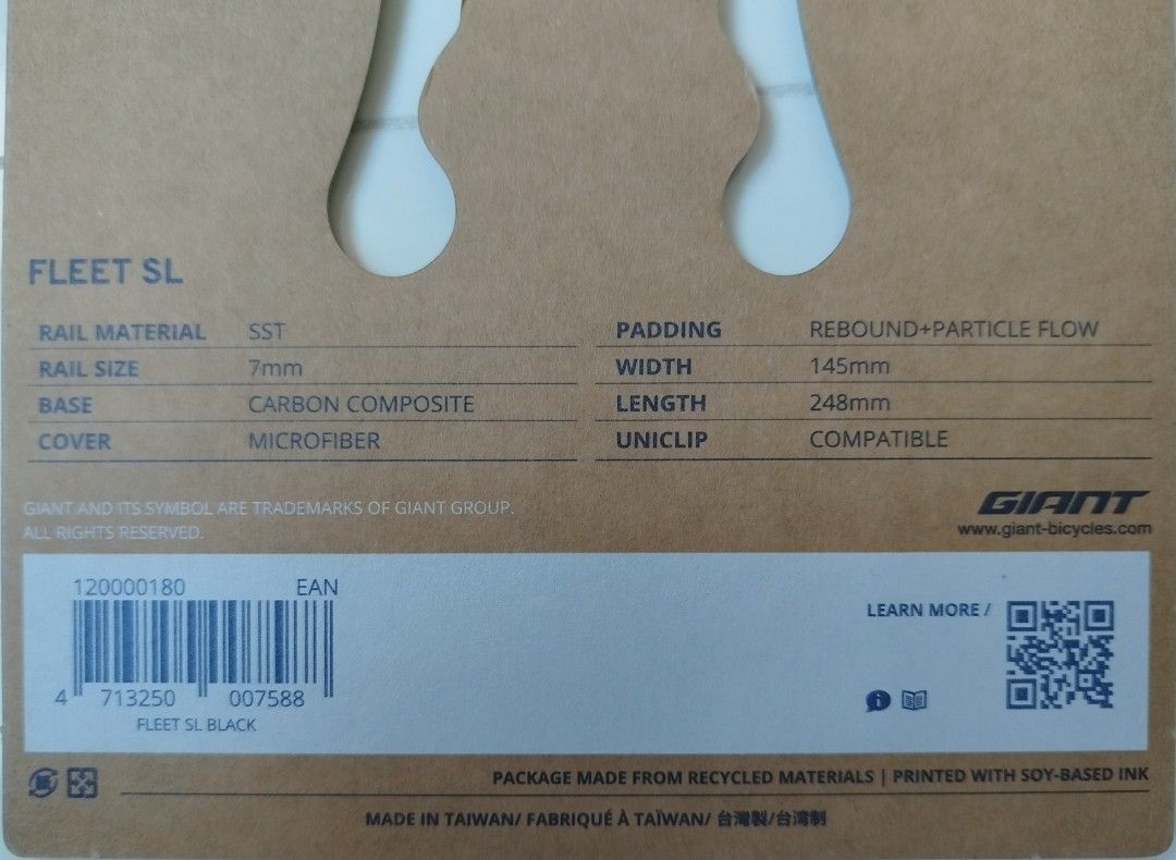 giant fleet sl saddle review