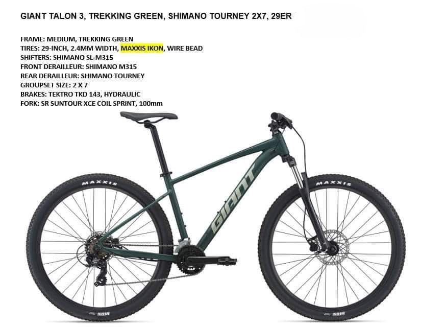 Giant talon 3 medium on sale