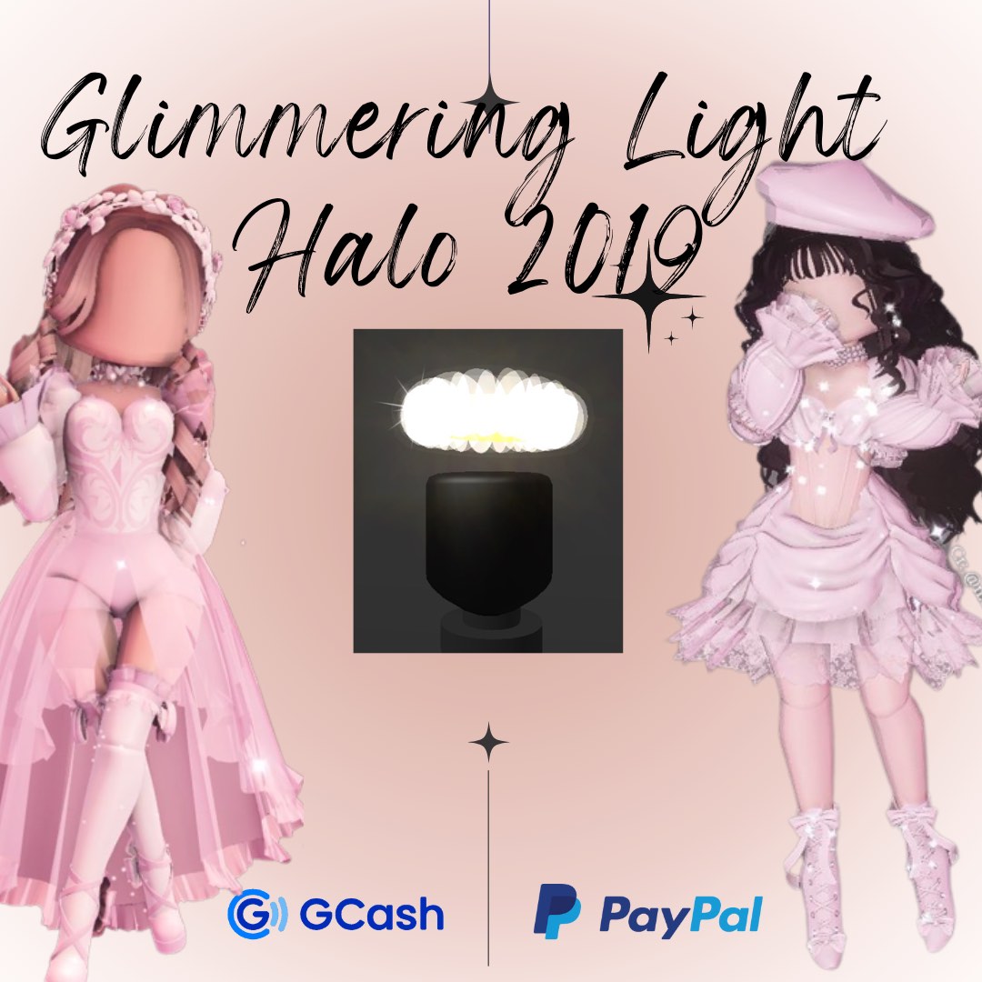 ROYALE HIGH 🦋 GLIMMERING LIGHT HALO🦋 CHEAPEST PRICE!!!