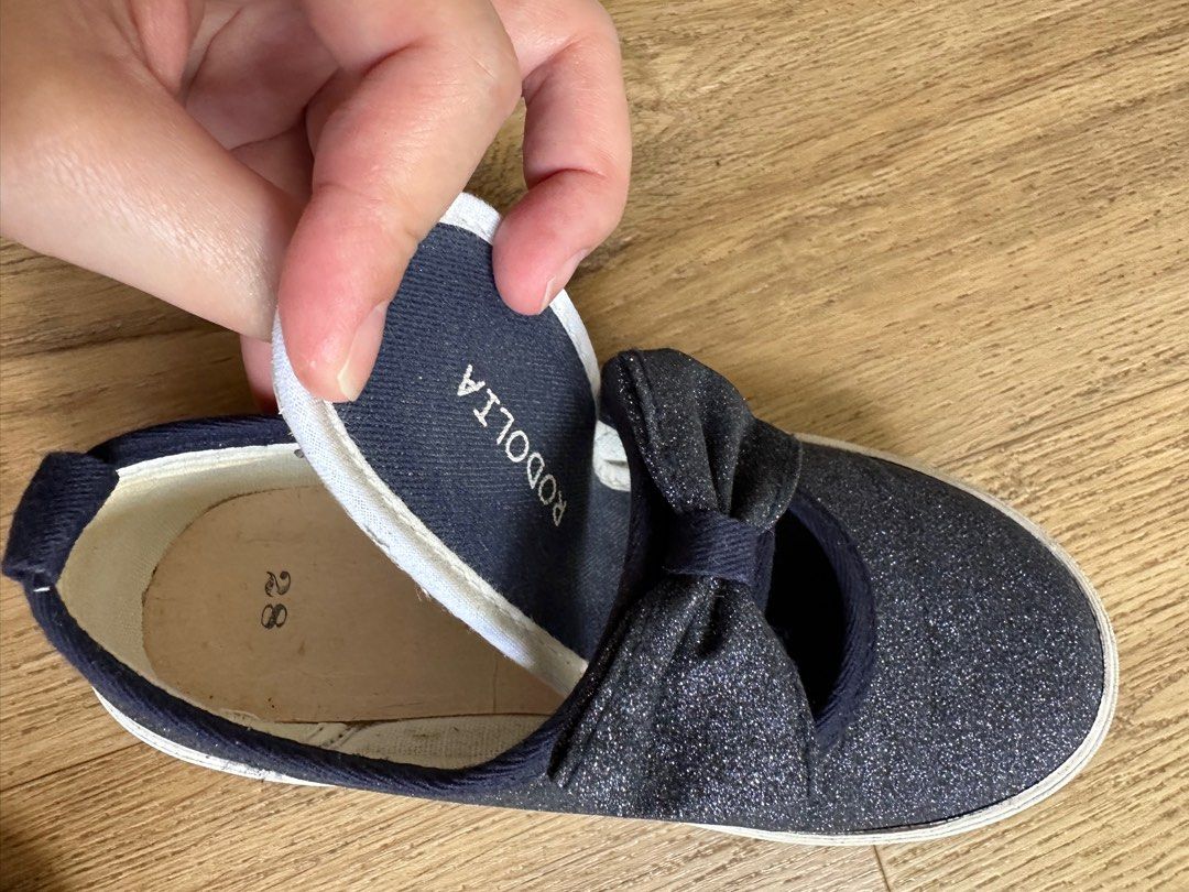 Glitter navy blue shoes girls Babies Kids Babies Kids
