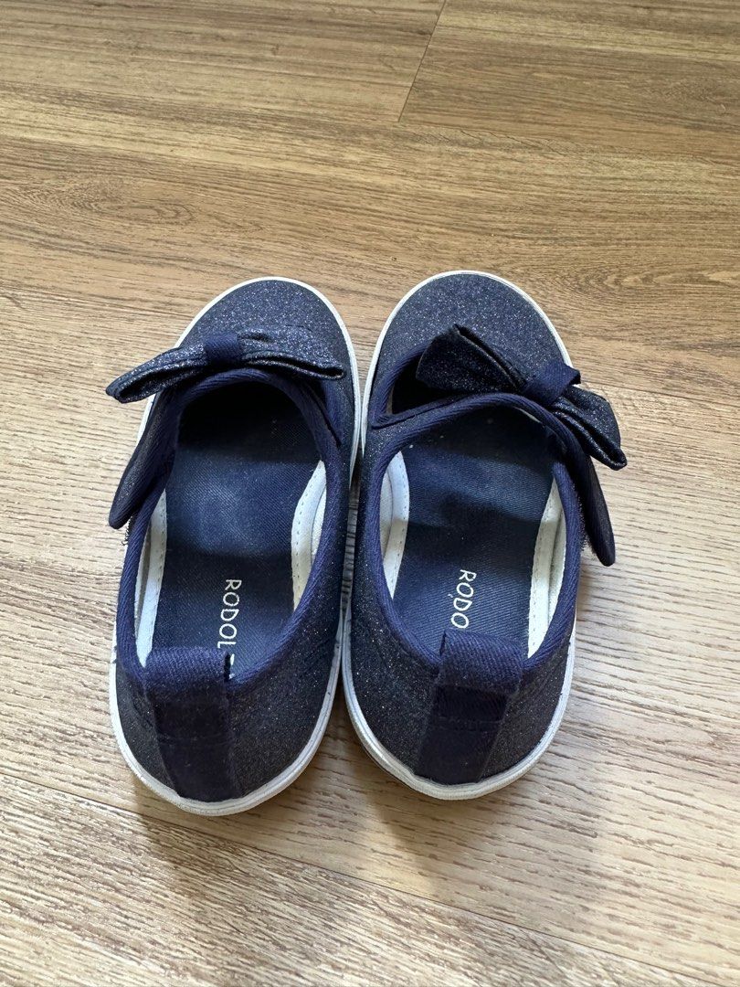 Glitter navy blue shoes girls Babies Kids Babies Kids