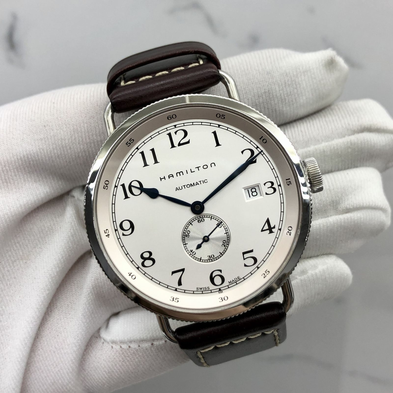 HAMILTON H784650 SILVER DIAL AUTOMATIC 2017 MEN S WATCH 237006121 AL Luxury Watches on Carousell