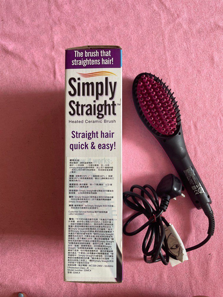 Heated ceramic brush, Beauty & Personal Care, Hair on Carousell