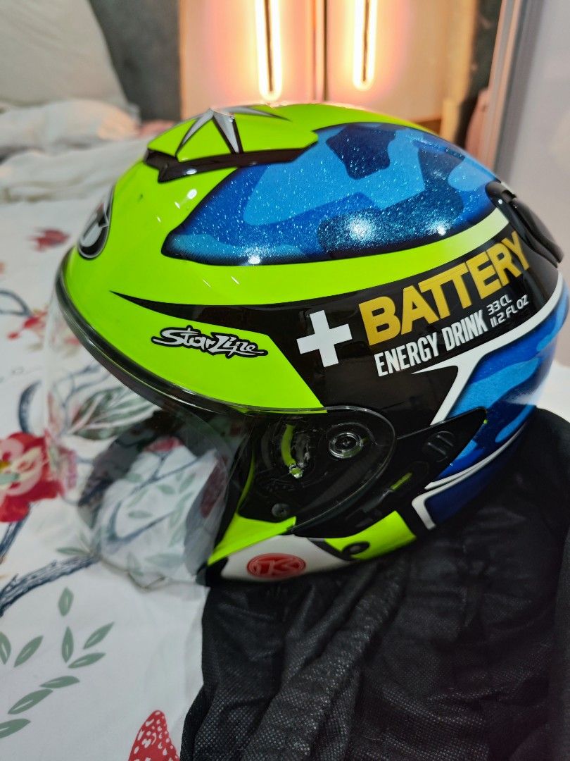 Kyt helmet top double visor