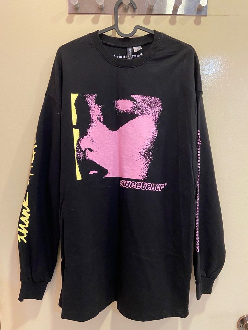 H M Ariana Grande sweatshirt oversize Women s Fashion Coats