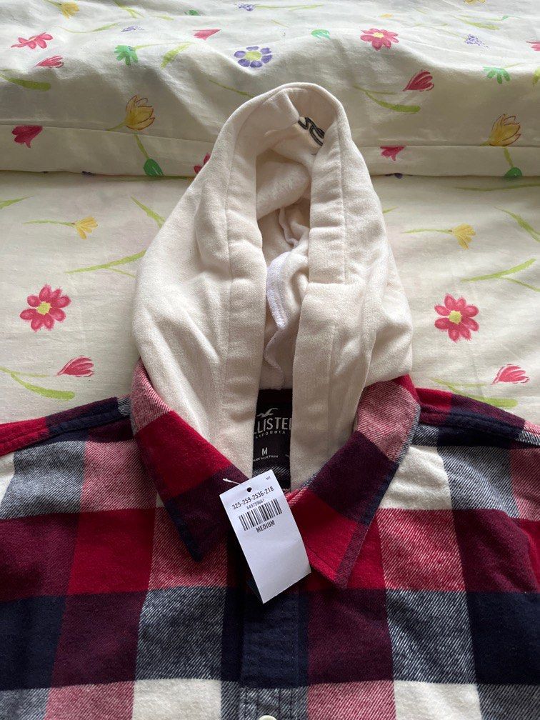 Hollister online checkerboard hoodie