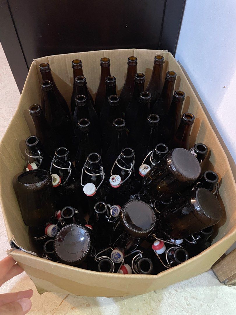 Homebrew Beer Bottles, Food & Drinks, Beverages on Carousell