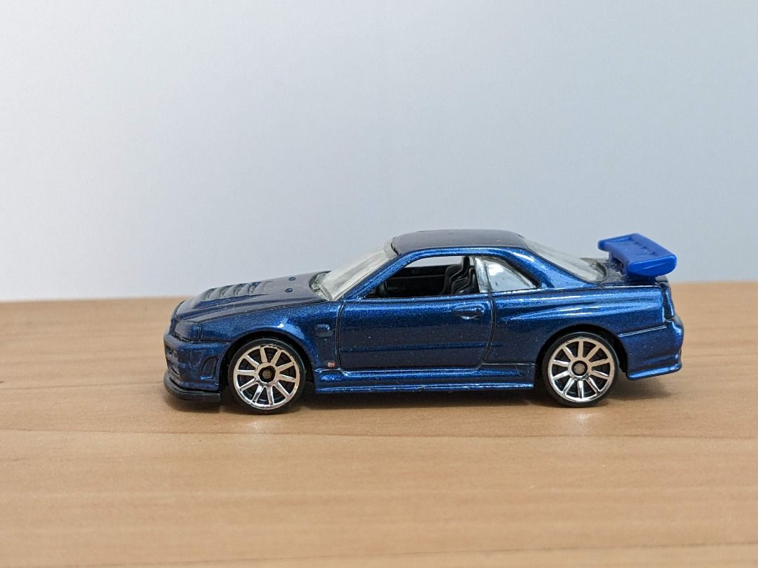 Hotwheels nissan skyline gtr r34 hot sale