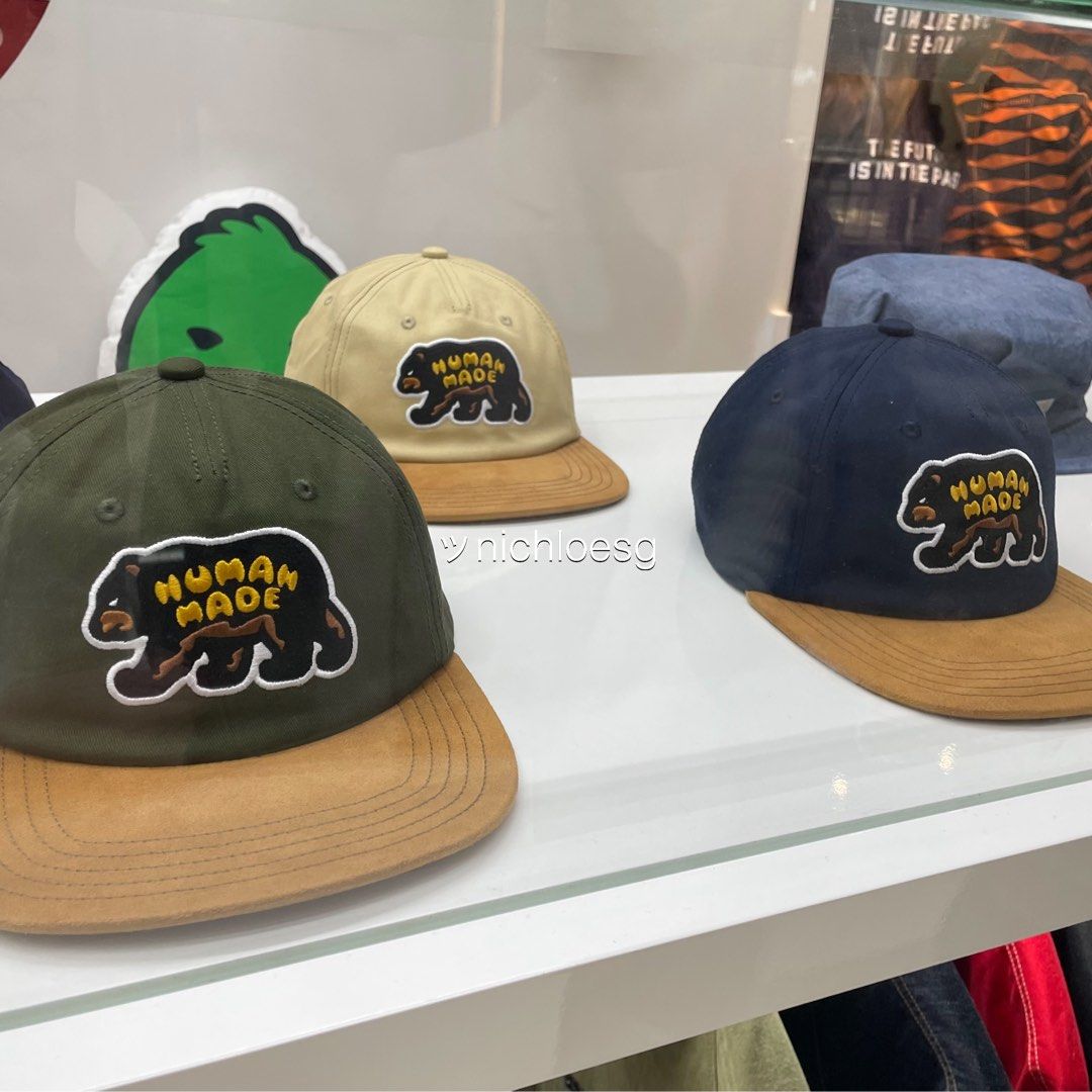 Human Made Animal Graphic 3 Panel Cap