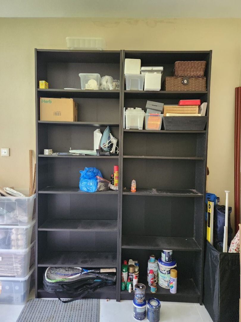 Ikea Billy shelves, Furniture & Home Living, Furniture, Shelves