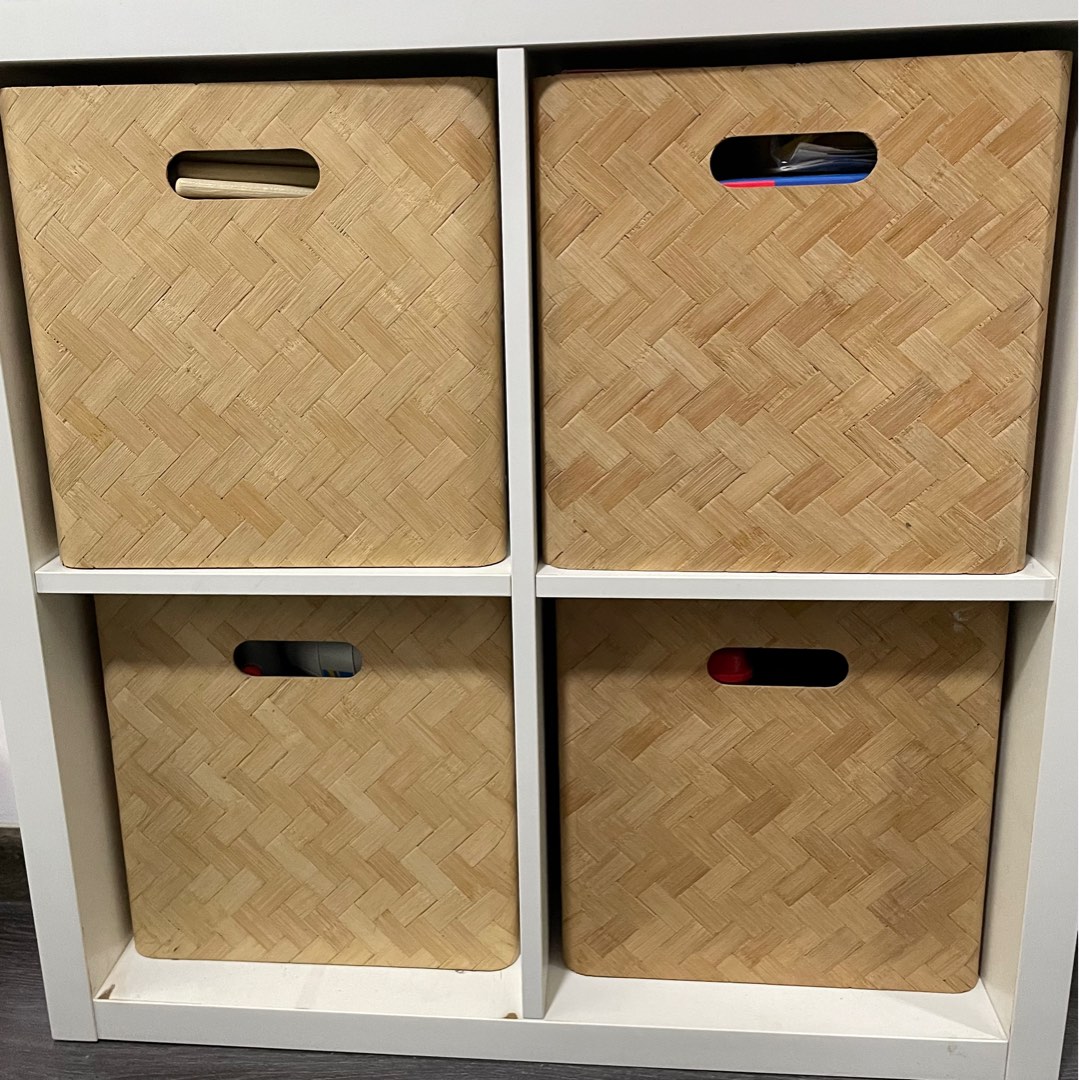 Ikea containers (for Kallax cupboards ), Furniture & Home Living, Furniture, Shelves,