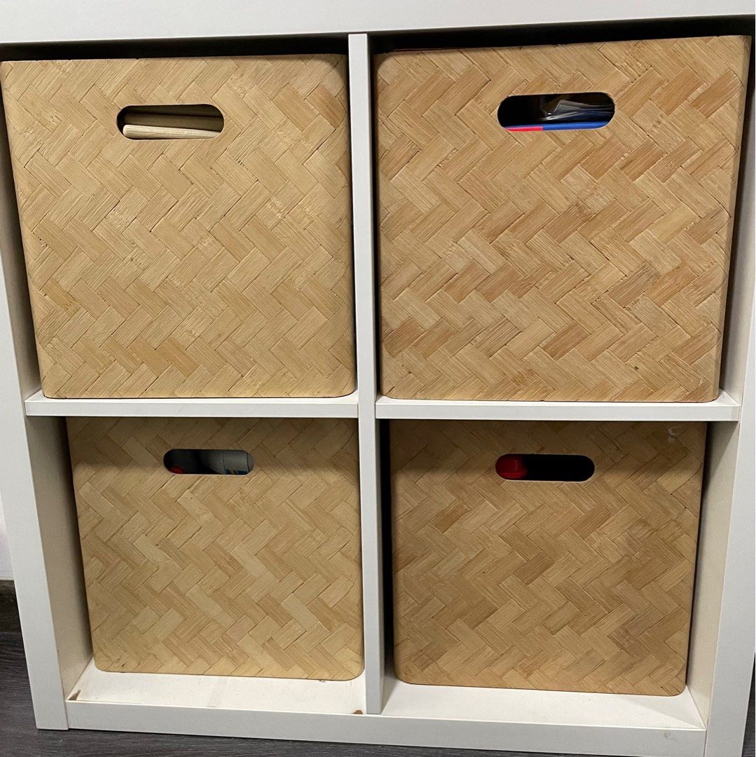 Ikea containers (for Kallax cupboards ), Furniture & Home Living