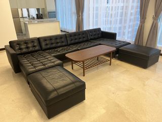 IKEA Sofa×Table Set with footstools