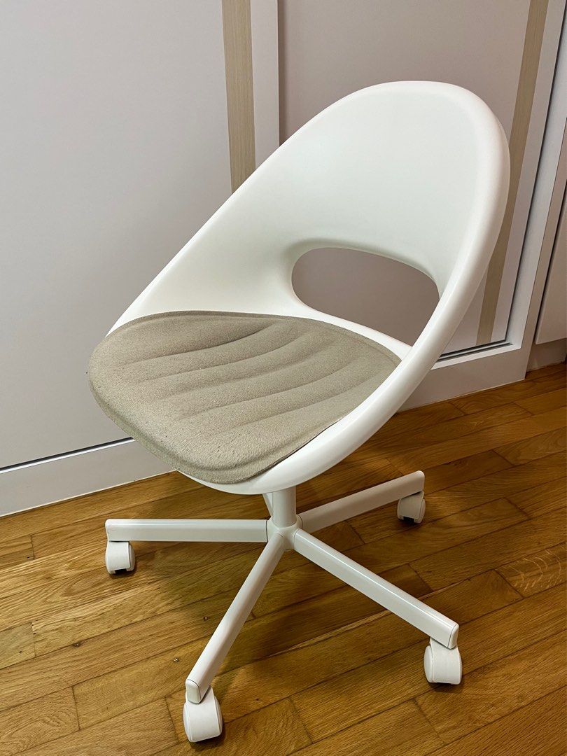 IKEA Swivel Chair Desk chair Office chair Study chair Adjustable height chair Furniture Home Living Furniture Chairs on Carousell