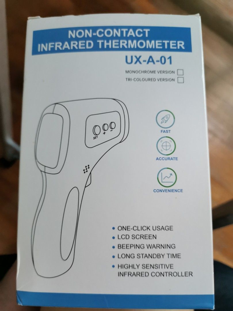 Infrared Thermometer, Health & Nutrition, Thermometers on Carousell